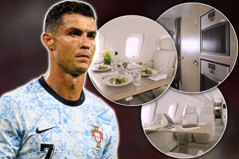 Privatni avion Kristijano Ronaldo