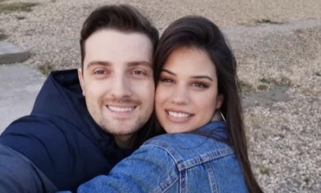 Mirza Selimović sa devojkom