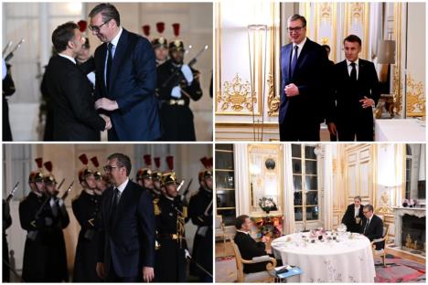 Aleksandar Vučić Emanuel Makron