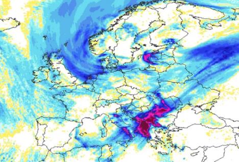 nevreme satelitski snimci