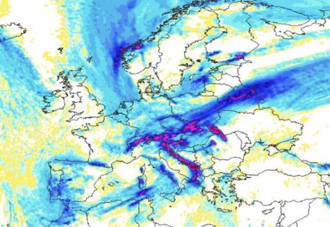 nevreme satelitski snimci