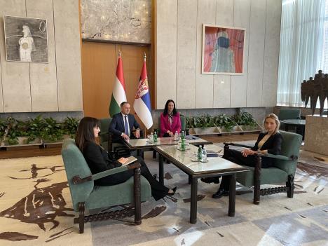 Jelena Žarić Kovačević i Jožef Mađar