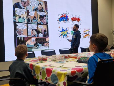 Ekspo 2027 Plejgraund radionica stripa i karikature