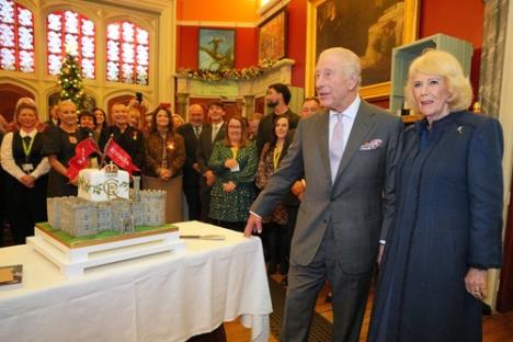 Kraljica Kamila i kralj Čarls na proslavi njegovog 77. rođendana