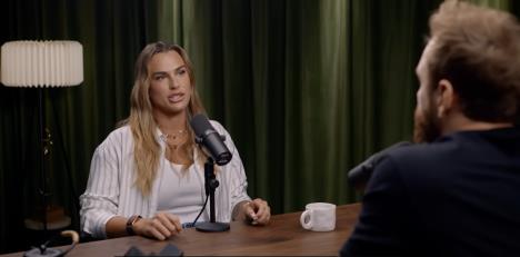 Arina Sabalenka u gostima kod Aleksandra Sokolovskog