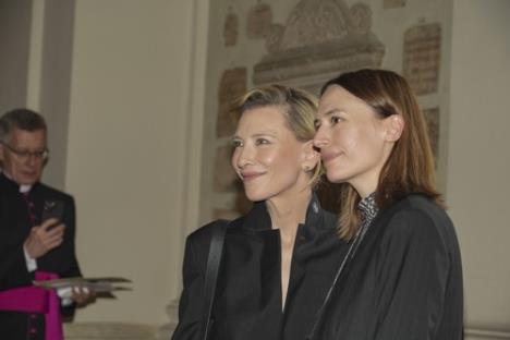 Kejt Blančet na prijemu kod pape Lava XIV