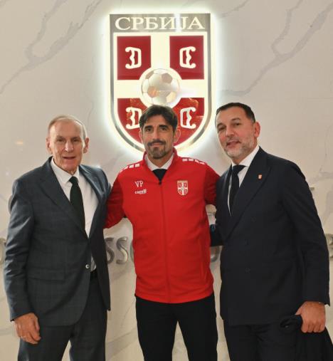 Dragan Džajić, Veljko Paunović i Branko Radujko u Fudbalskom Savezu Srbije