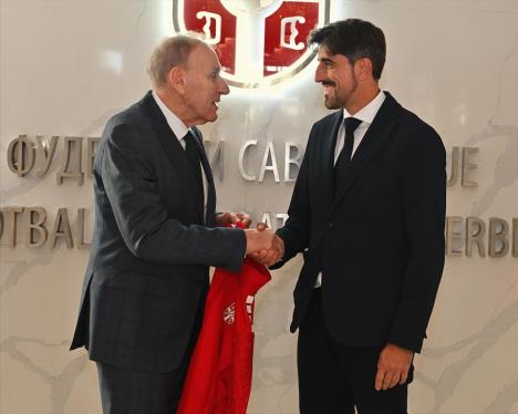 Dragan Džajić i Veljko Paunović u Fudbalskom savezu Srbije