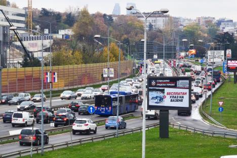 guzva ,saobraćaj ,auto, kolaps,pakao