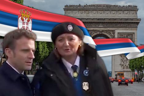 Slađana Stamenović Emanuel Makron