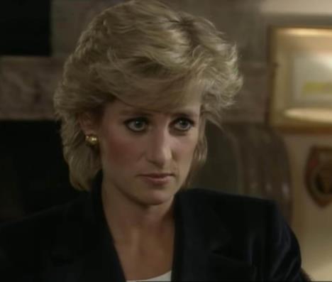 Princeza Dajana tokom intervjua za BBC Panorama