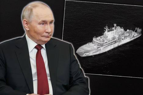 Vladimir Putin brod Velika Britanija Rusija