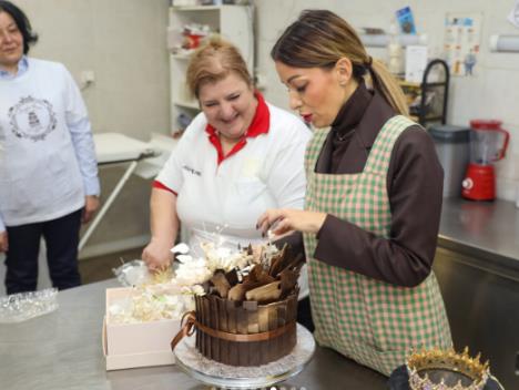 Adrijana Mesarović u poseti Rumi