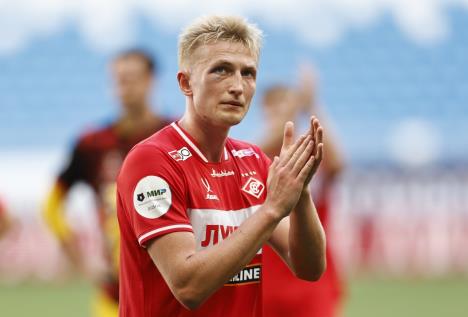 Ruslan Litvinov u dresu moskovskog Spartaka