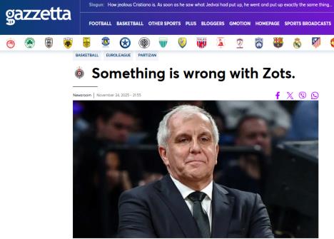 Grci napali Željka Obradovića