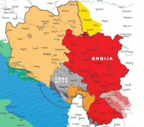 Teritorije ponuđene Srbiji i Crnoj Gori 1915. godine