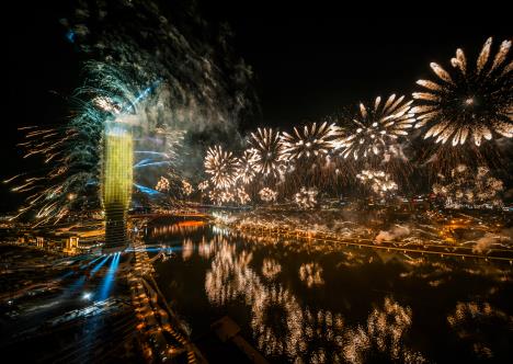Nova godina u Beogradu na vodi