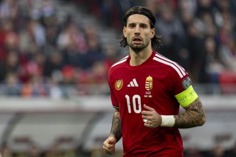 Dominik Soboslaj u dresu reprezentacije Mađarske