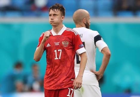 Aleksandar Golovin u dresu ruske reprezentacije