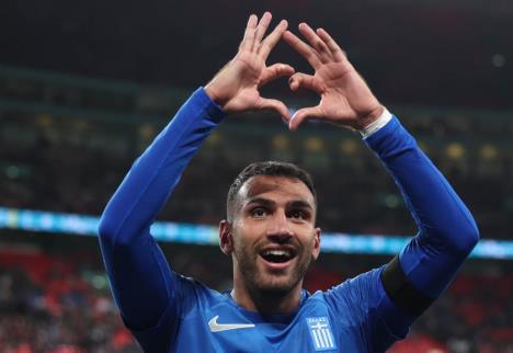 Vangelis Pavlidis u dresu reprezentacije Grčke