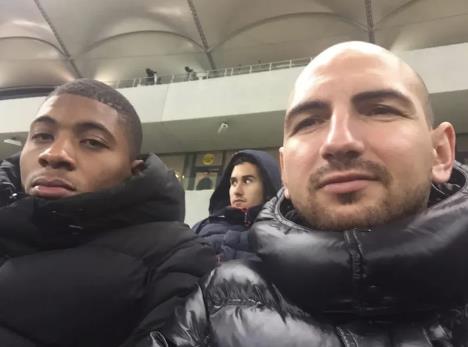 Kristijan Hosu rumunski fudbalski menadžer i Franklin Tebo Učena