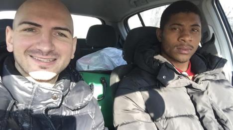 Kristijan Hosu rumunski fudbalski menadžer i Franklin Tebo Učena