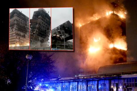 Vjesnikov neboder Zagreb rušenje