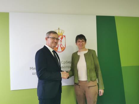 Dragan Glamočić i Anke Konrad