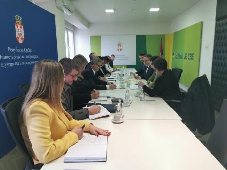 Sastanak ministra poljoprivrede Dragana Glamočića i nemačke ambasadorke Anke Konrad