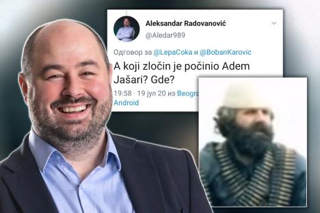 Aleksandar Radovanović Adem Jašari