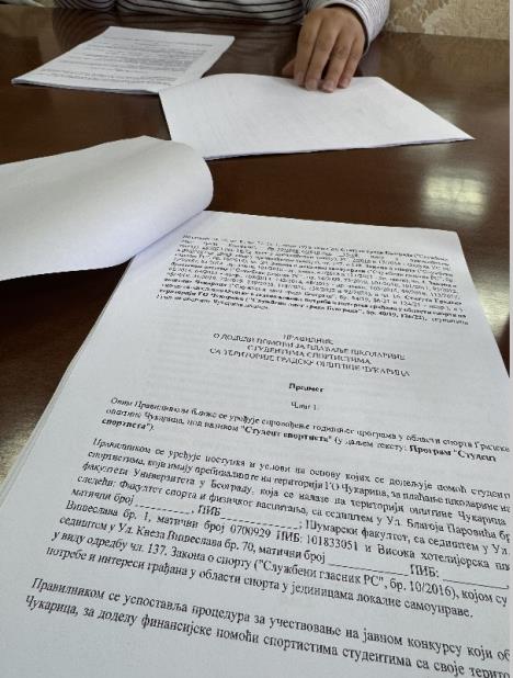 JEDINSTVENA PODRŠKA MLADIMA: Čukarica spremna da predstavi nacrt programa "Student-sportista"