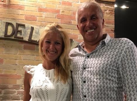 Anja Obradović i Željko Obradović