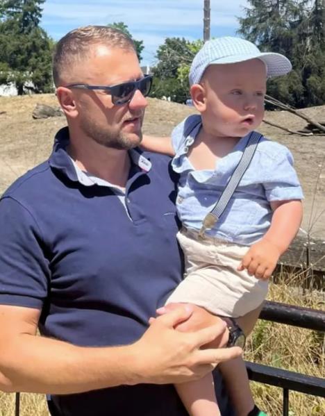 Rafael Kazik sa njihovim sinom Entonijem