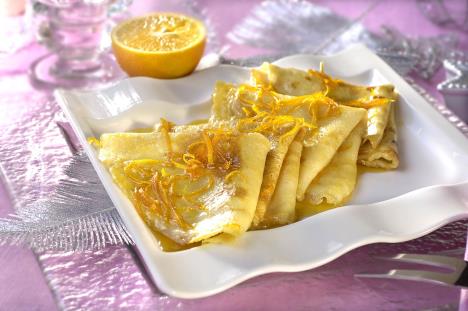 posne palačinke sa narandžom