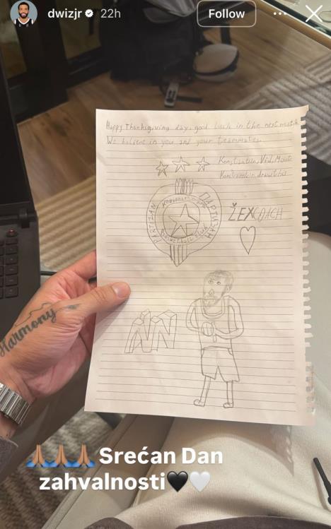 Dvejn Va&scaron;ington objava Željko Obradović