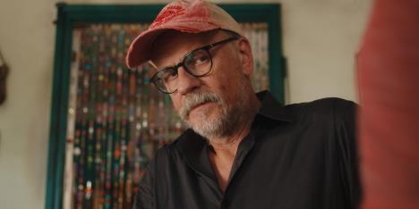 Žarko Laušević na snimannju filma Leto kad sam naučila da letim