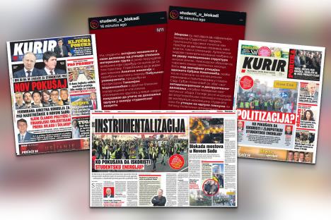 Kurir Studenti blokaderi objava