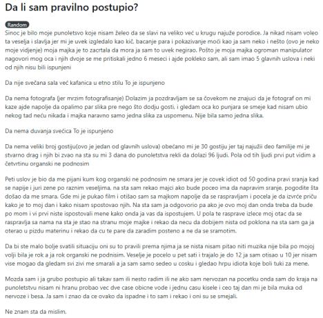 Oblava o proslavi punoletsva