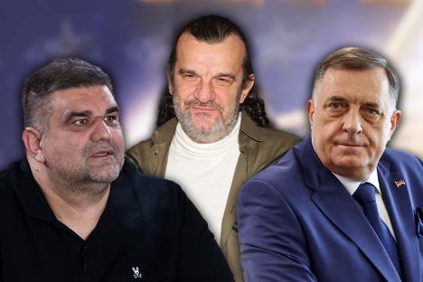 Saša Mirković Aca Lukas Milorad Dodik