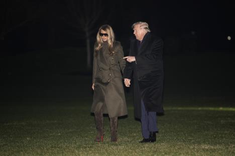 Melanija Tramp i Donald Tramp