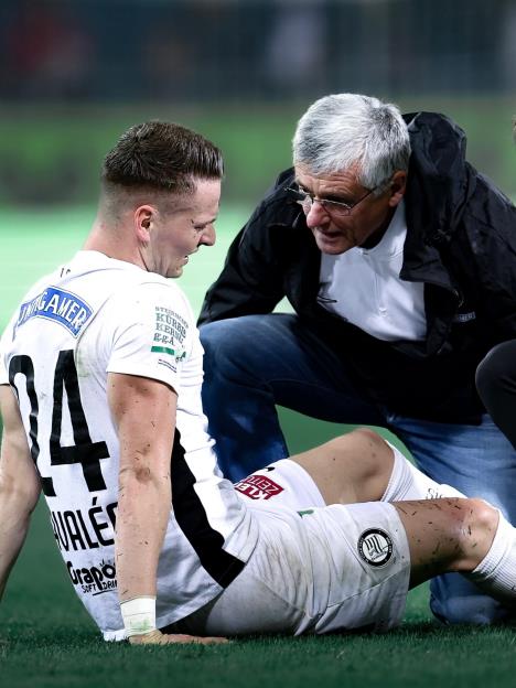 Dimitri Laval fudbaler Šturma iz Graca povredio je ukrštene ligamente