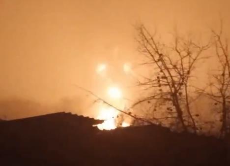 skladište nafte požar Rusija