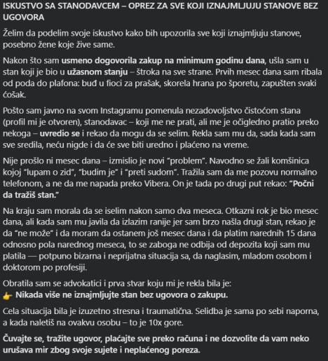 Iznajmljivanje stana