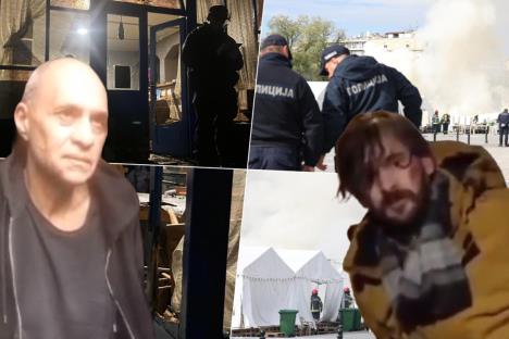 Vladan Anđelković Damjan P.  blokaderi Ćacilend napad izbori