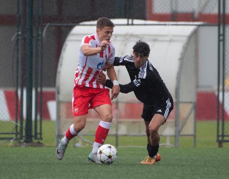 Veljko Vukojević u dresu Crvene zvezde