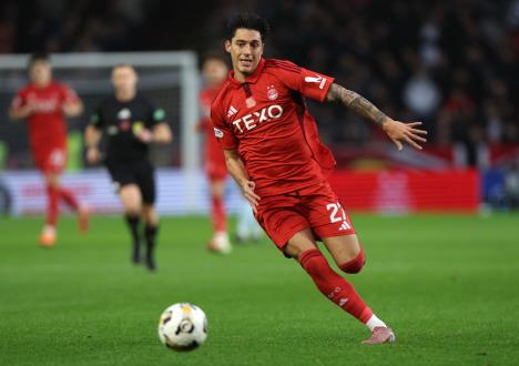 Marko Lazetić u dresu Aberdina