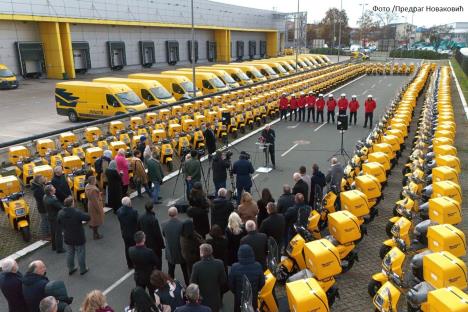 Novi mopedi u Pošti Srbije