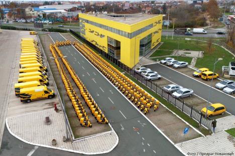 Novi mopedi u Pošti Srbije