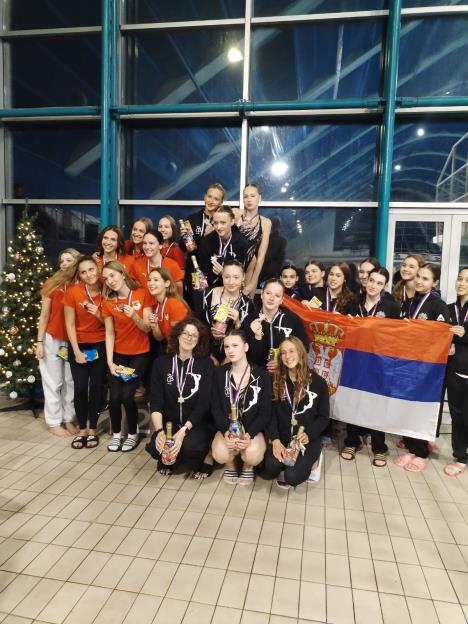 Novi Beograd sinhrono plivanje