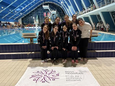Novi Beograd sinhrono plivanje